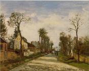 卡米耶 毕沙罗 : The Road to Versailles at Louveciennes